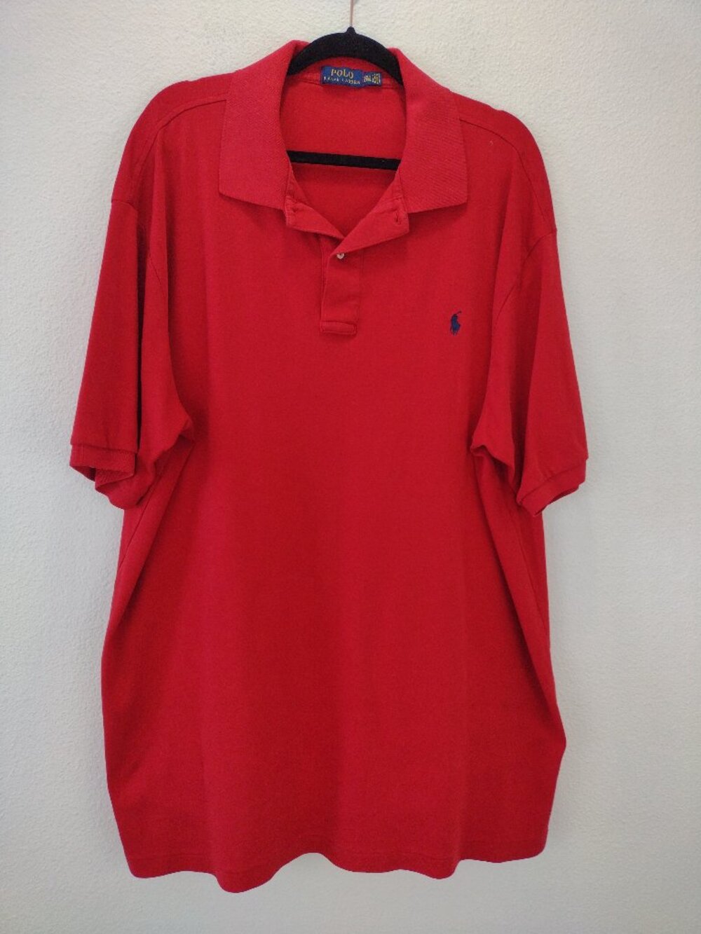 Polo Ralph Lauren Polo Shirt Red 2XLT Tall